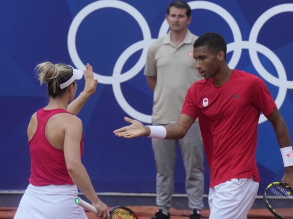 Auger-Aliassime et Dabrowski, Jeux olympiques de Paris 2024