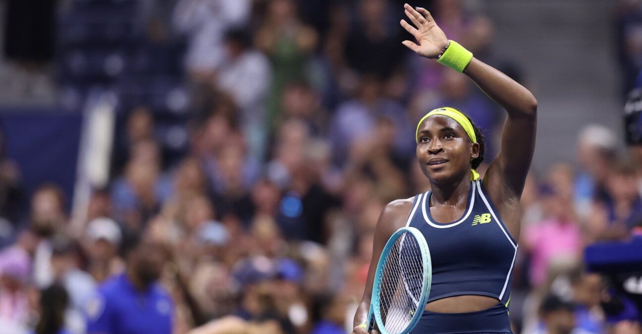 Coco Gauff US Open 2024 joie