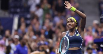 Coco Gauff US Open 2024 joie