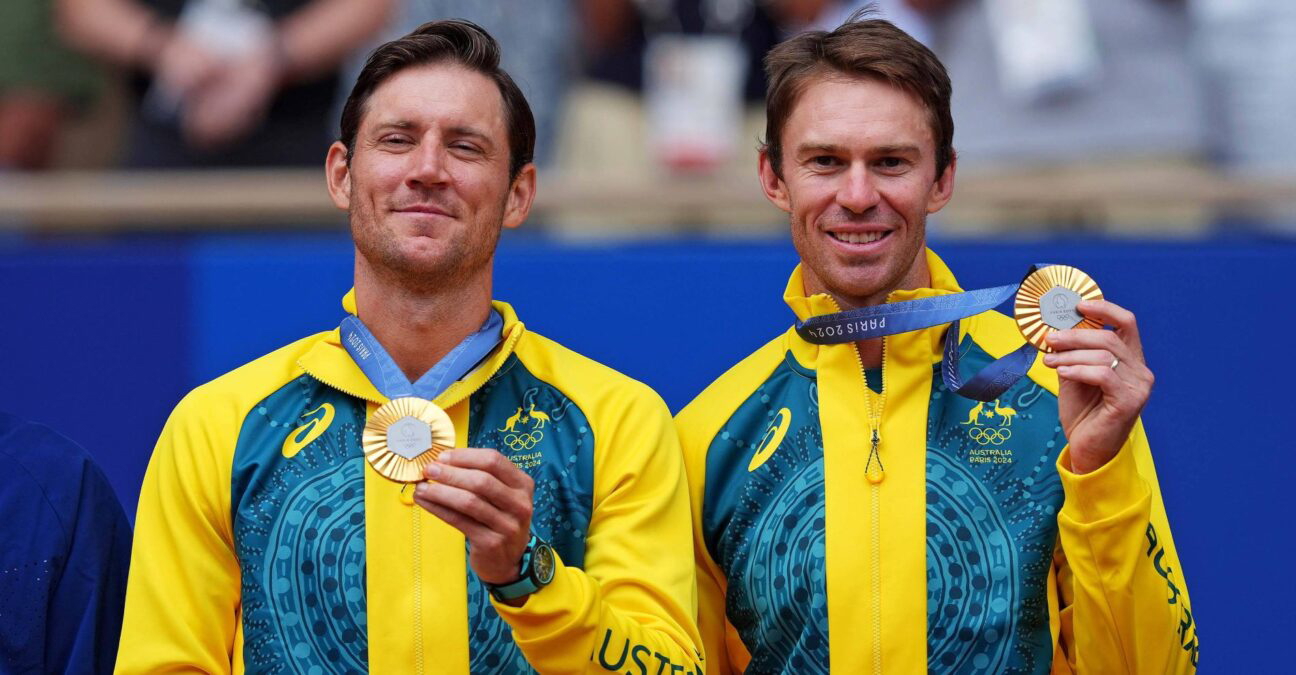 Matthew Ebden et John Peers, Jeux Olympiques Paris, 2024.