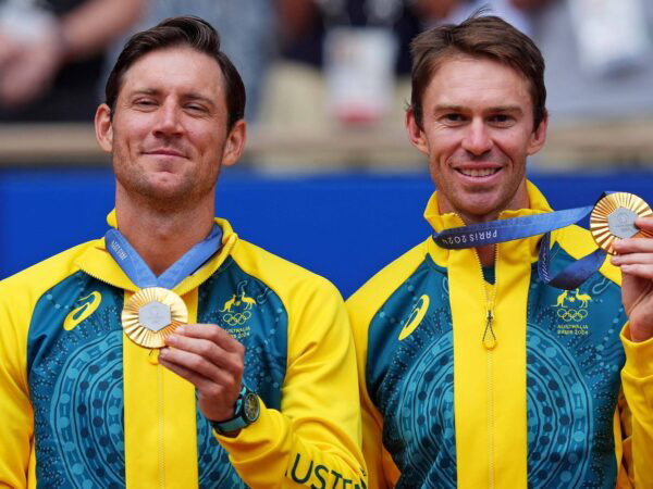 Matthew Ebden et John Peers, Jeux Olympiques Paris, 2024.