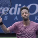 Gaël Monfils Cincinnati 2024 joie