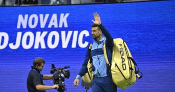 Novak Djokovic US Open 2024 (Chryslene Caillaud / Panoramic