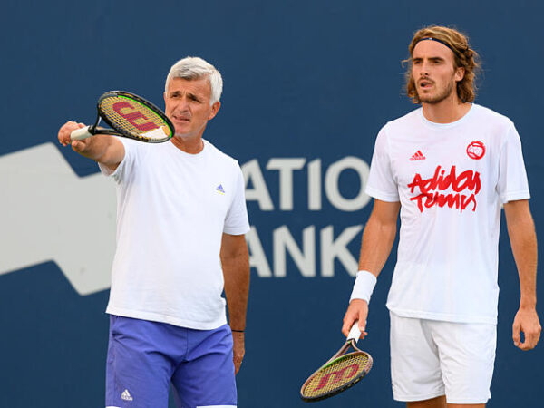 Stefanos et Apostolos Tsitsipas, Open du Canada 2021.