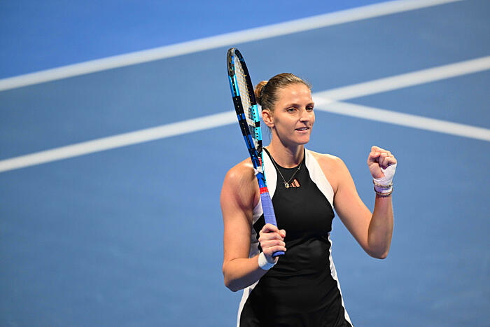 Karolina Pliskova, Tournoi de Doha 2024.