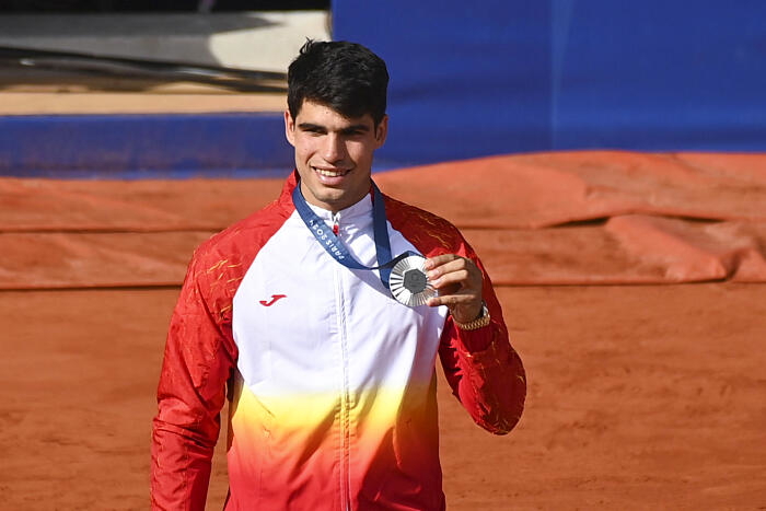 Carlos Alcaraz, Jeux Olympiques de Paris 2024.