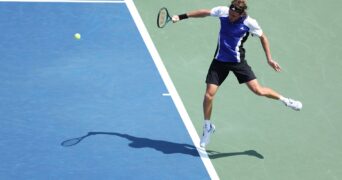 Stefanos Tsitsipas US Open 2024 (Antoine Couvercelle / Panoramic)