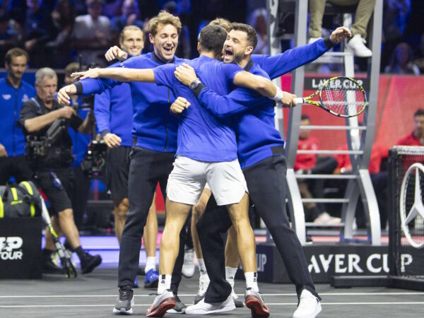 Carlos Alcaraz, Casper Ruud, Grigor Dimitrov, Stefanos Tsitsipas, Laver Cup 2024