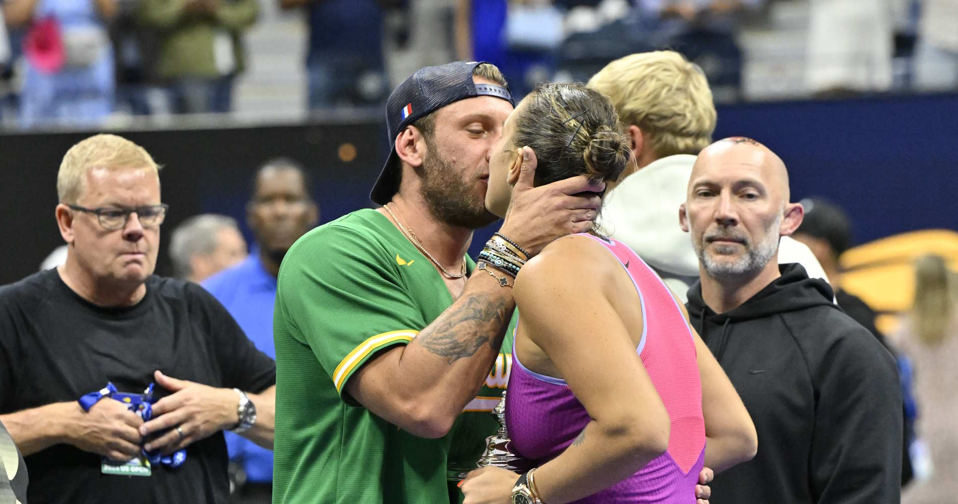 Aryna Sabalenka, Georgios Frangulis, US Open 2024