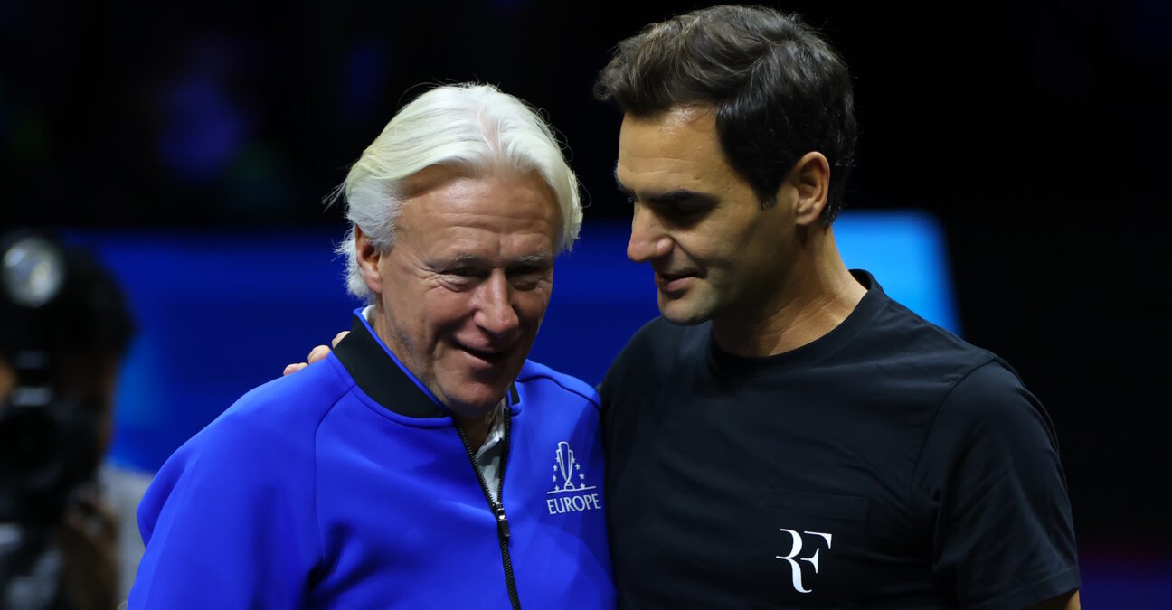 Björn Borg et Roger Federer, Laver Cup 2022