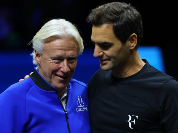 Björn Borg et Roger Federer, Laver Cup 2022