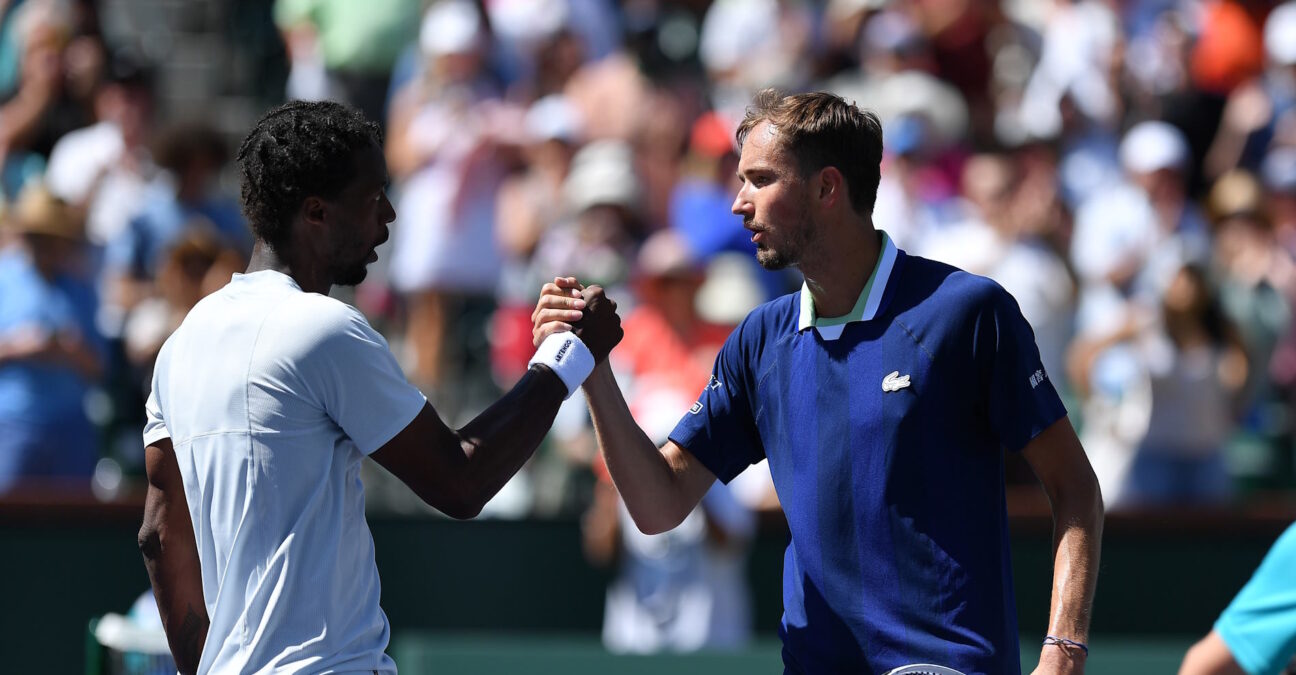 Gaël Monfils,Daniil Medvedev, Indian Wells 2022