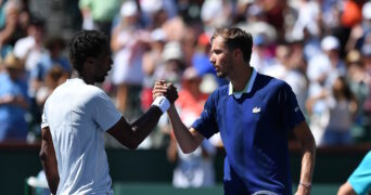 Gaël Monfils,Daniil Medvedev, Indian Wells 2022