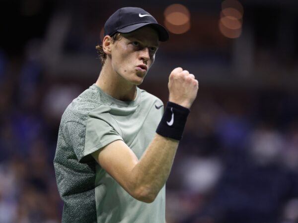 Jannik Sinner US Open 2024 poing serré