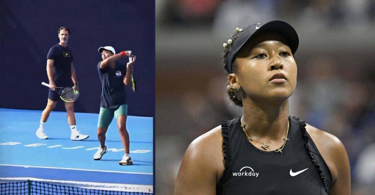 Naomi Osaka, Patrick Mouratoglou, Pékin 2024