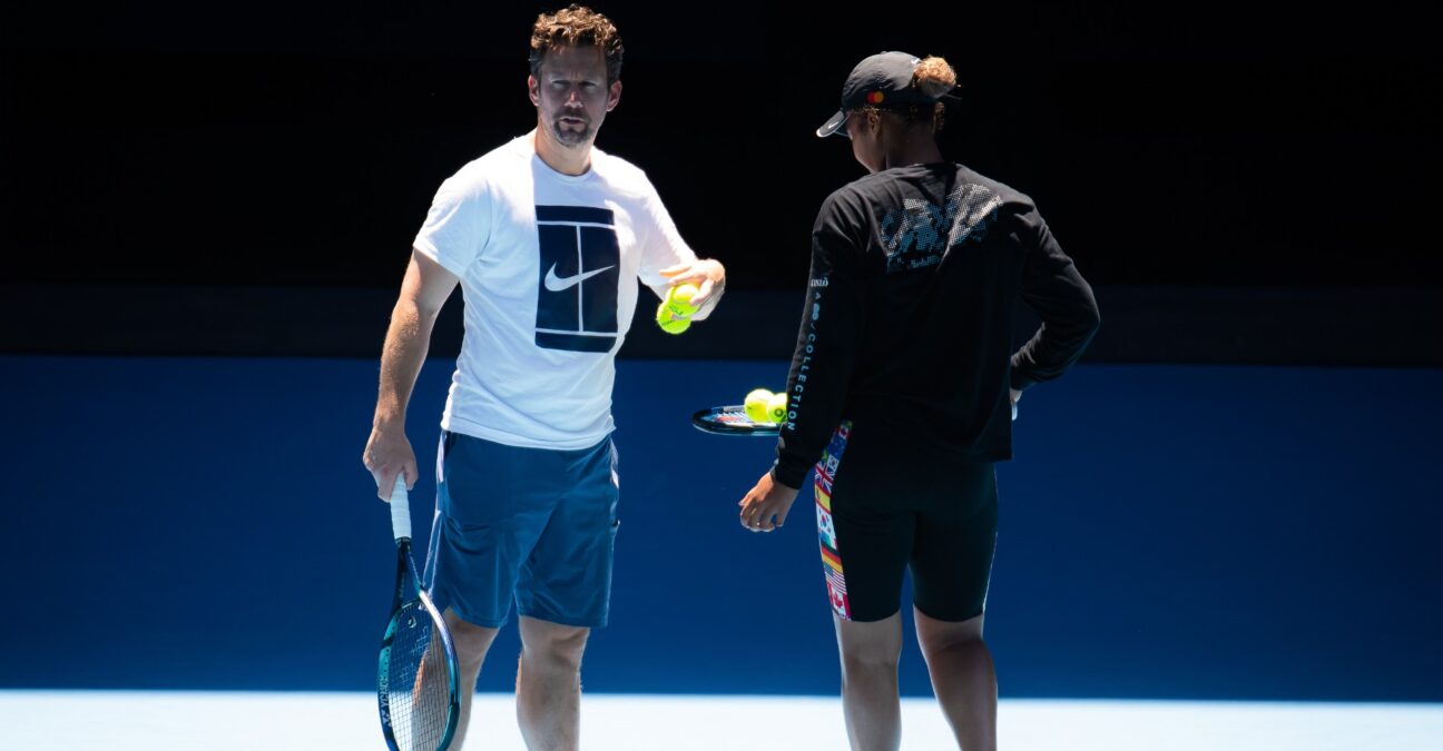 Osaka et Fissette, Open d'Australie 2022