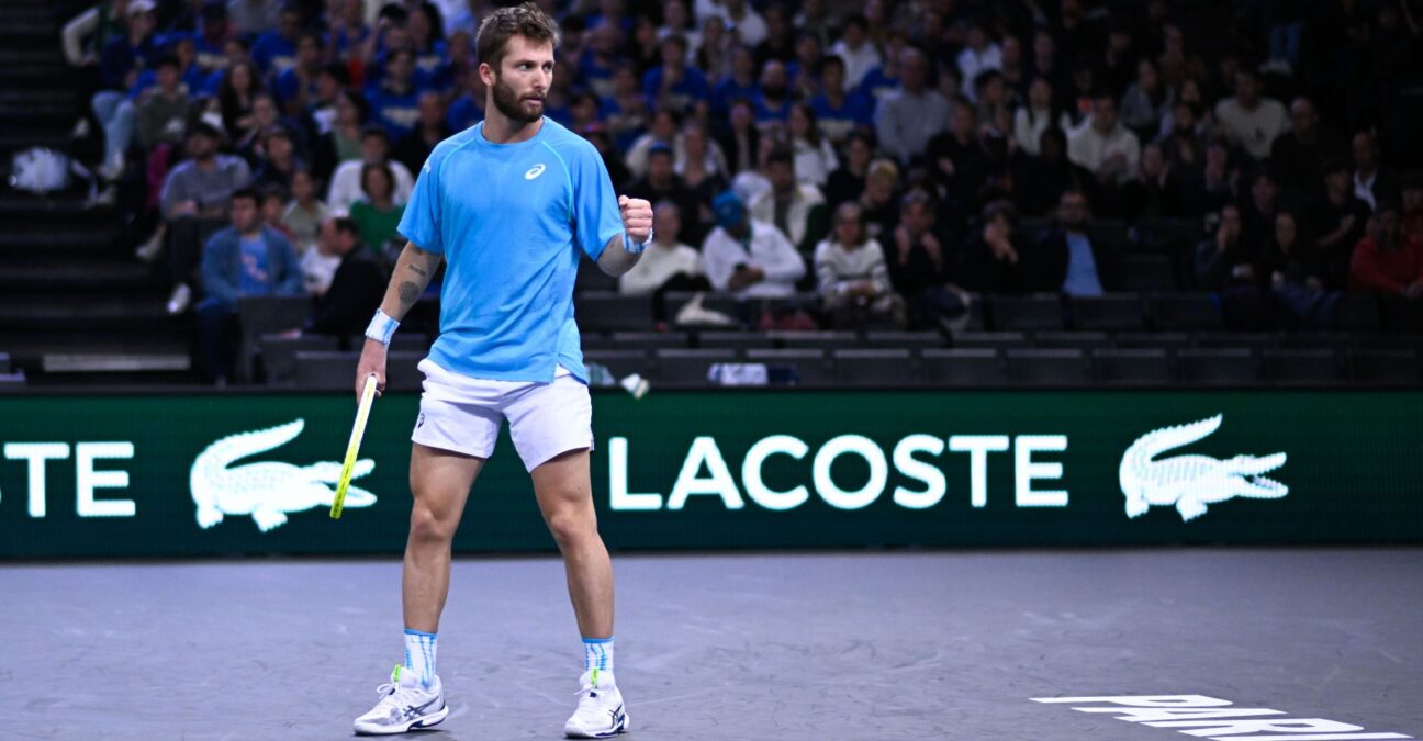 Corentin Moutet - Rolex Paris Masters 2024