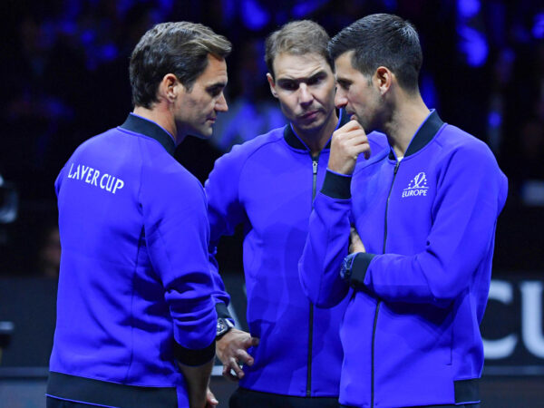 Djokovic, Nadal et Federer, Laver Cup 2022.