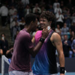 Gaël Monfils et Ben Shelton, UTS Francfort 2024