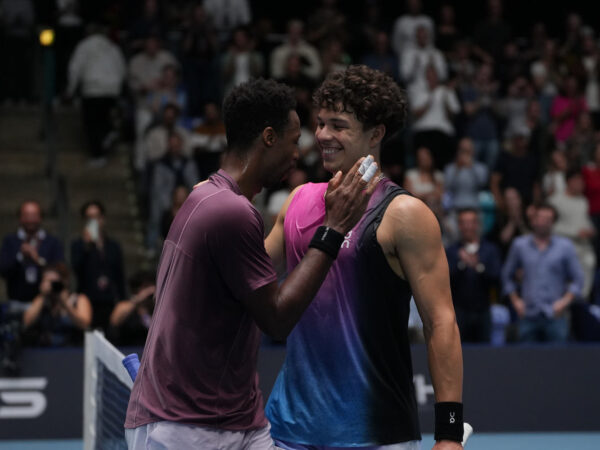 Gaël Monfils et Ben Shelton, UTS Francfort 2024