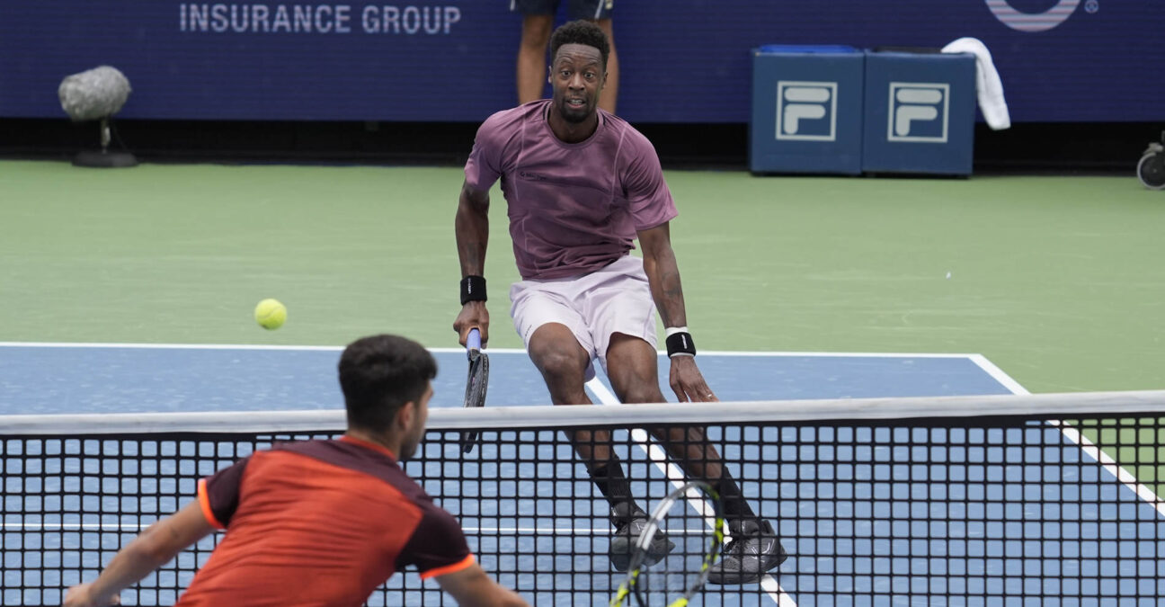 Gaël Monfils et Carlos Aclaraz, Cincinnati 2024.