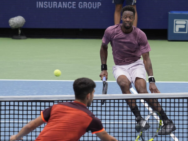 Gaël Monfils et Carlos Aclaraz, Cincinnati 2024.