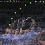 Giovanni Mpetshi Perricard Rolex Paris Masters 2024 service décomposition