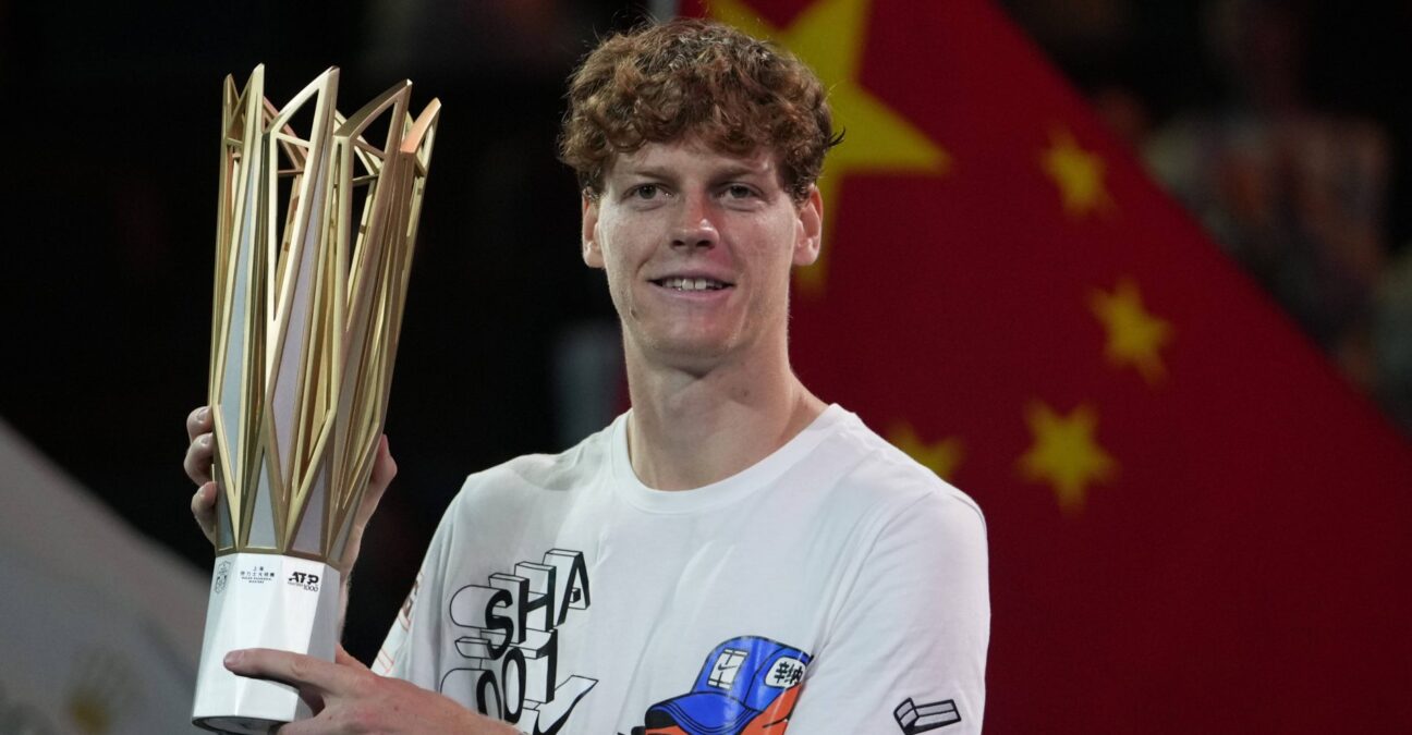 Jannik Sinner Shanghai ceremony