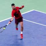 Novak Djokovic Shanghai 2024 coup droit