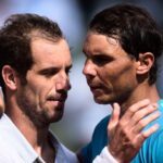 Rafael Nadal et Richard Gasquet en 2018