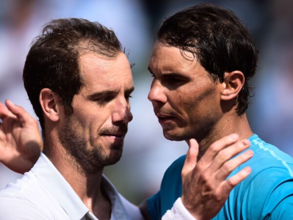 Rafael Nadal et Richard Gasquet en 2018