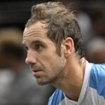 Richard Gasquet Rolex Paris Masters 2023 retour de service