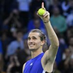 Alexander Zverev Rolex Paris Masters 2024 joie