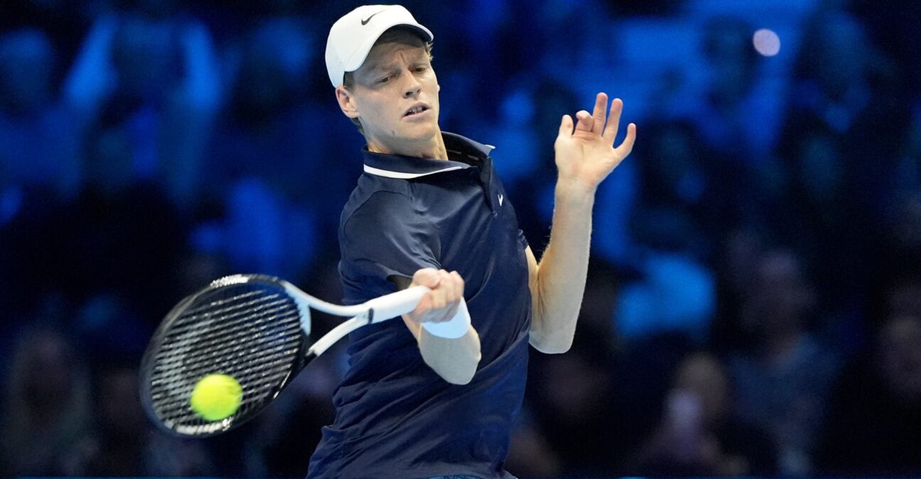 Jannik Sinner ATP Finals 2024 coup droit