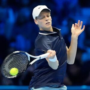 Jannik Sinner ATP Finals 2024 coup droit