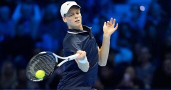 Jannik Sinner ATP Finals 2024 coup droit