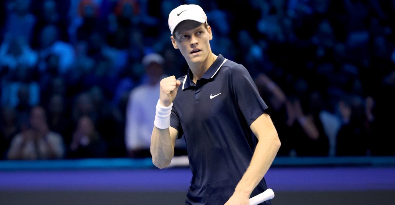 Jannik Sinner Nitto ATP Finals 2024 poing serré