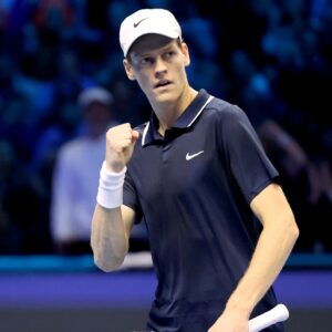 Jannik Sinner Nitto ATP Finals 2024 poing serré