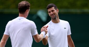 Andy Murray et Novak Djokovic, Wimbledon 2023