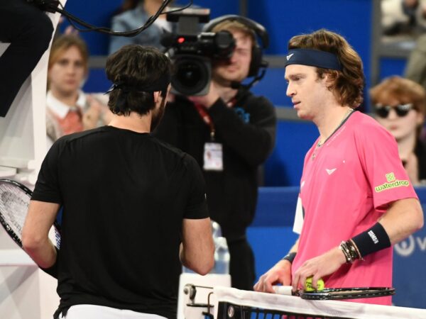 Andrey Rublev et Nikoloz Basilashvili, Montpellier 2025