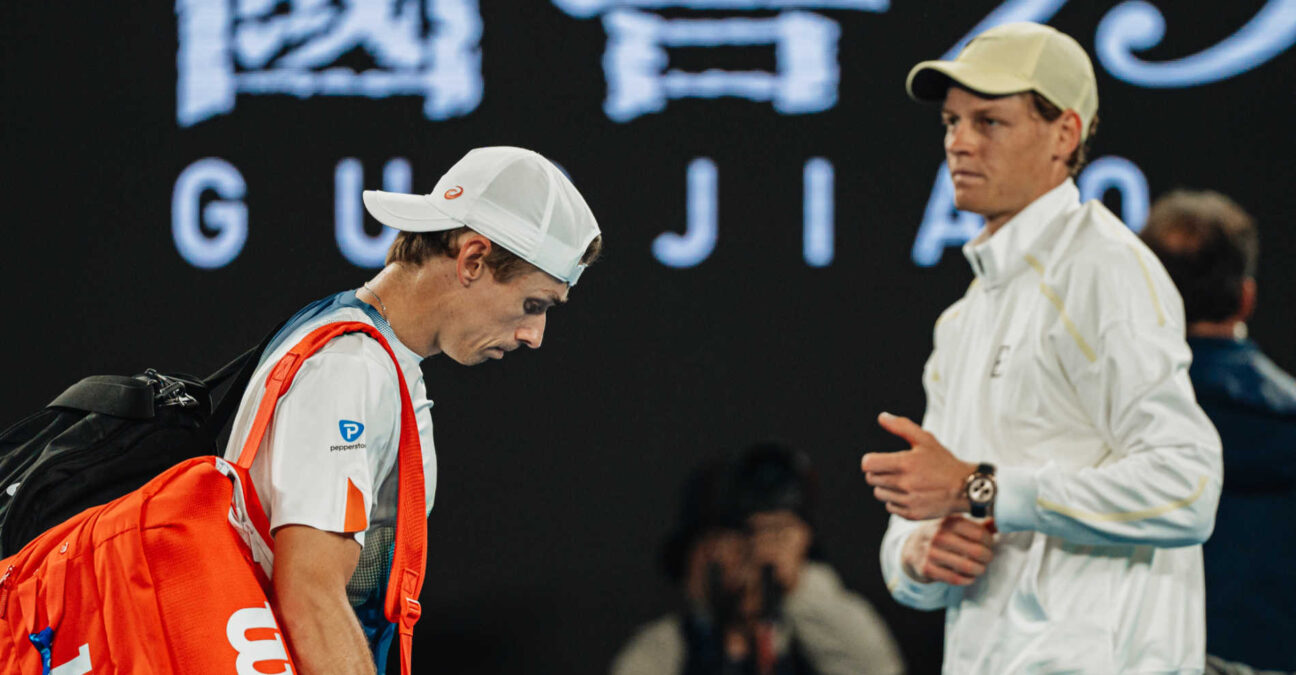 Alex de Minaur et Jannik Sinner, Open d'Australie 2025