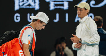 Alex de Minaur et Jannik Sinner, Open d'Australie 2025