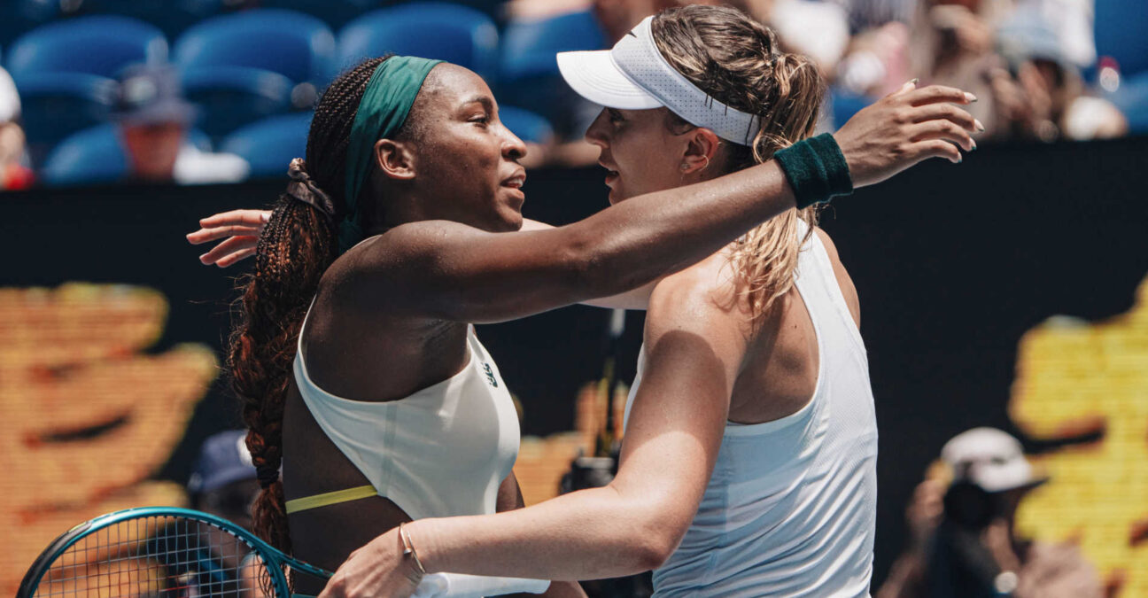 Coco Gauff et Paula Badosa, Open d'Australie 2025