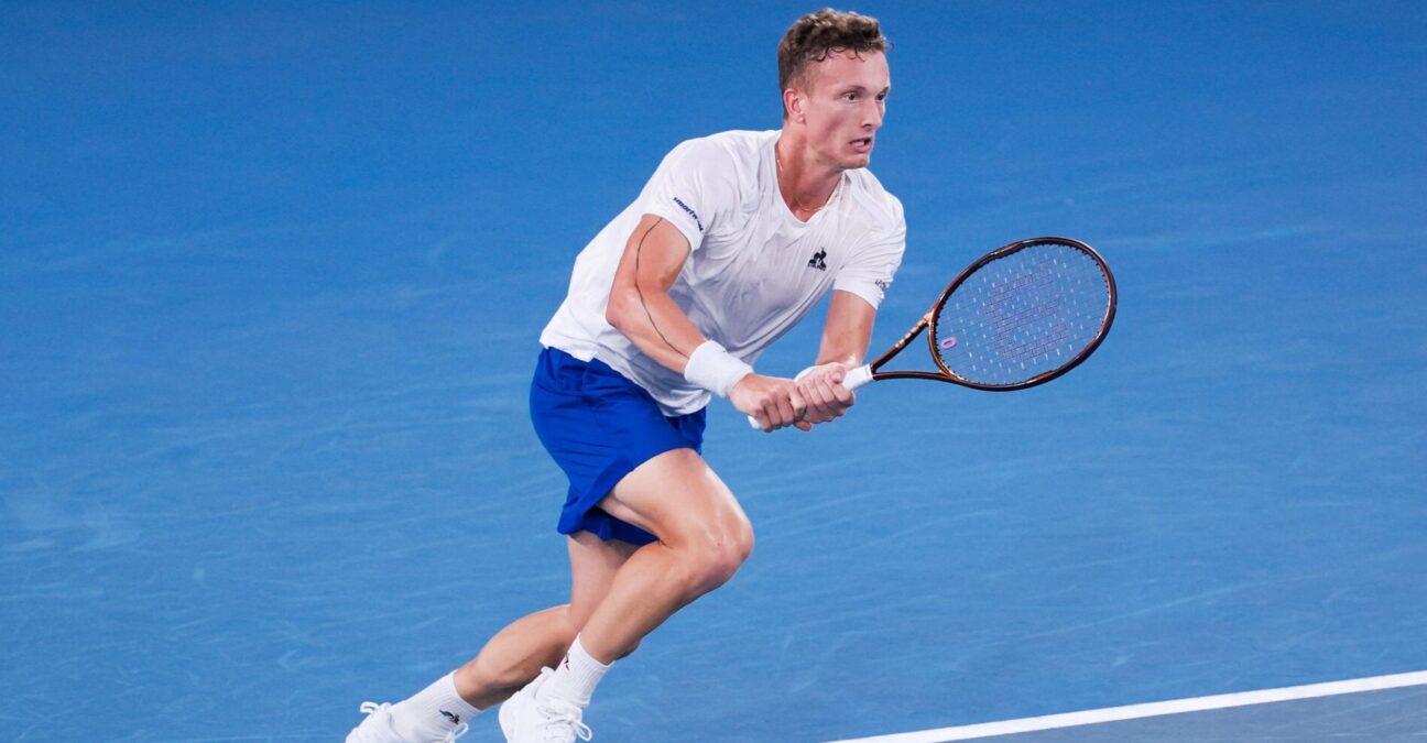 Jiri Lehecka Open d'Australie 2025 revers