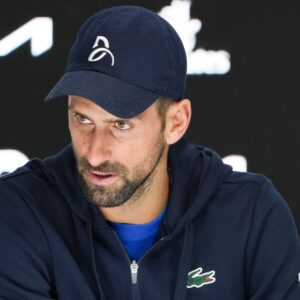 Novak Djokovic Open d'Australie 2025 conférence de presse