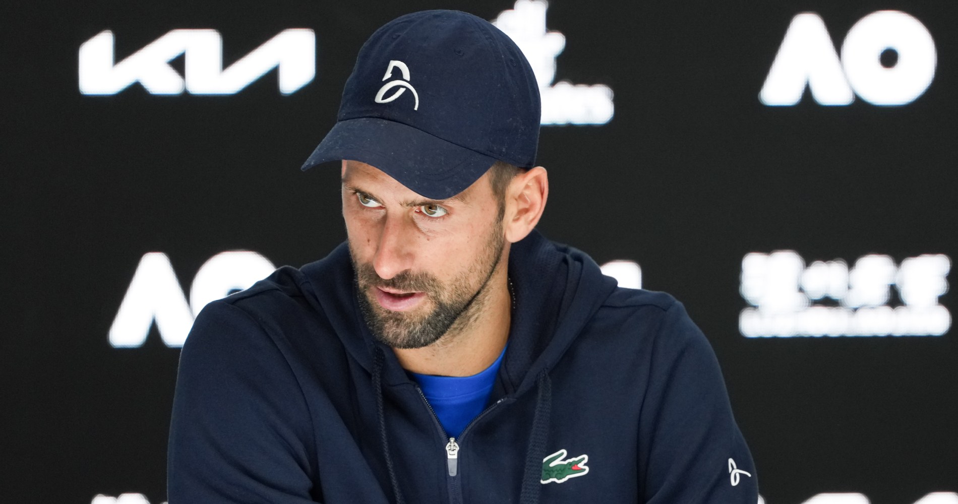 Novak Djokovic Open d'Australie 2025 conférence de presse