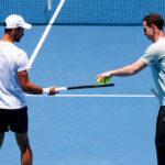 Novak Djokovic et Andy Murray, Open d'Australie 2025