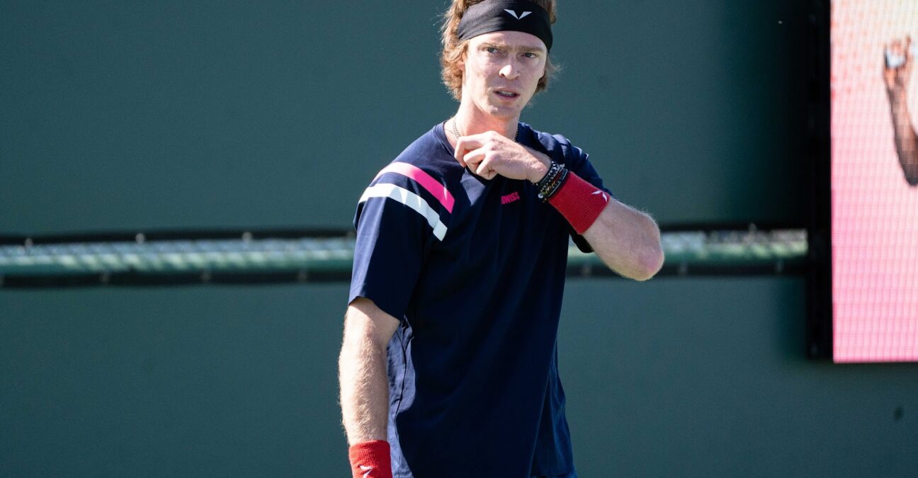 Andrey Rublev Indian Wells 2025 (Tennis MAjors / Psnewz)