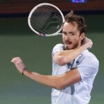 Daniil Medvedev Indian Wells BNP Paribas Open 2025 coup droit