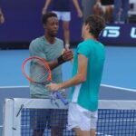 Gaël Monfils et Taylor Fritz, UTS Los Angeles 2023.